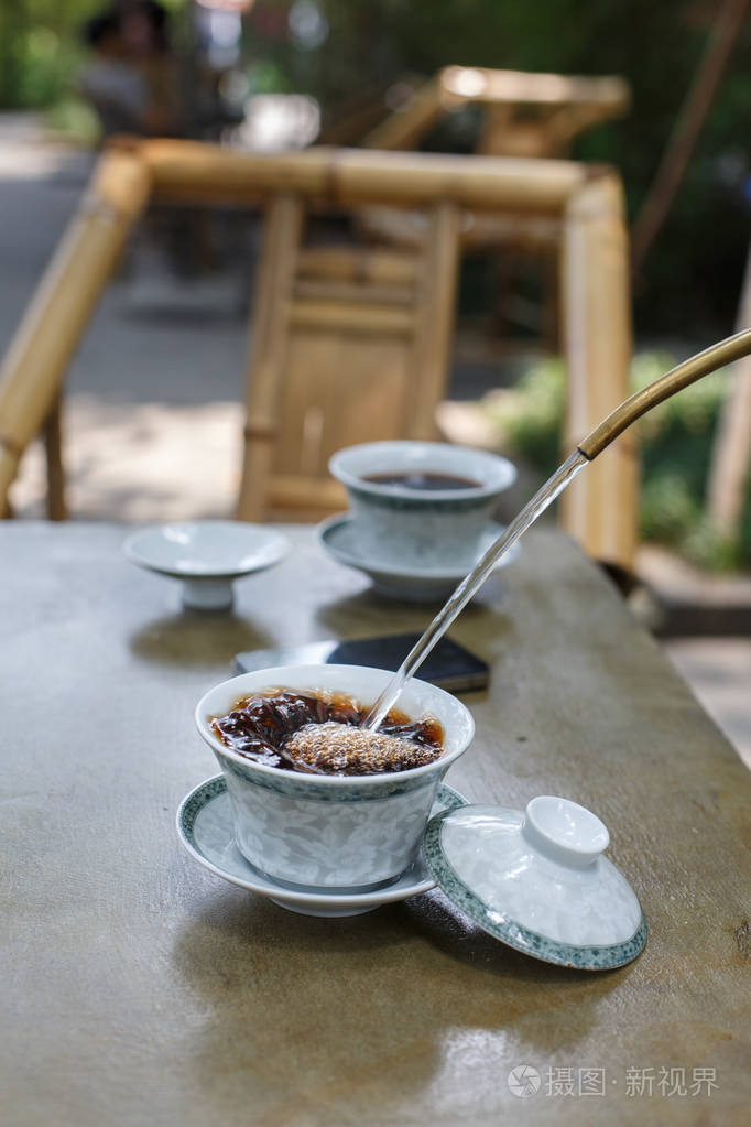盖碗茶