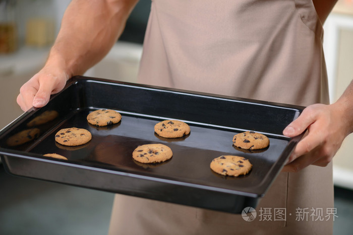 新鲜的烤箱烤饼干