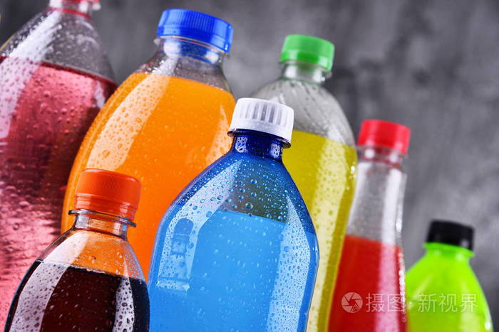各式碳酸软饮料塑料瓶
