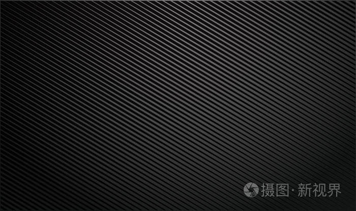 带对角线条纹的渐变深色背景.照明光束.矢量插图