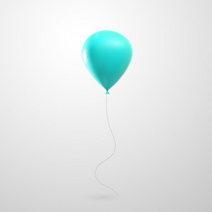 飞行光泽气球的插图