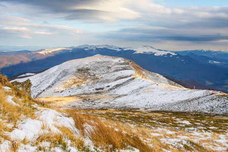 冬山景观 bieszczady 国家公园 波兰