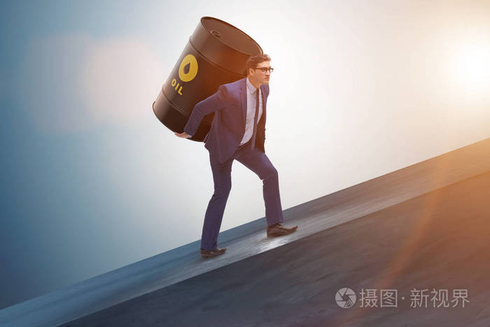 商人在每桶石油的负担下