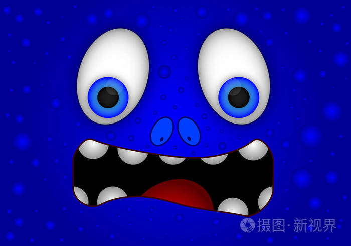 一只怪兽的笑脸