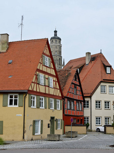 Nordlingen, 德国2015年10月16日