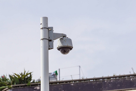 高科技高架安全摄像头 videosurveillance