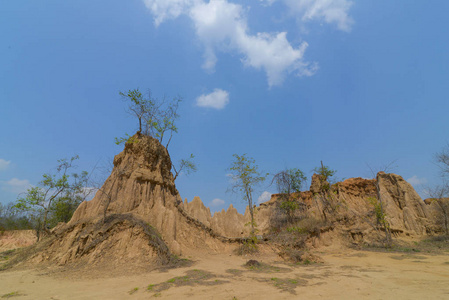 南泰国斯里兰卡国家公园里的圣声 Na 的土壤质地