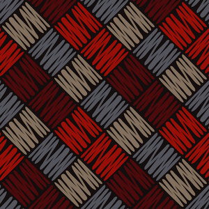 无缝的几何图案.正方形的纹理.涂鸦纹理.纺织品融洽照片