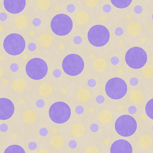 紫色和黄色圆点花纹平铺图案重复背景