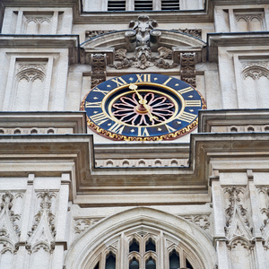 在伦敦的威斯敏斯特大教堂英国老建筑和