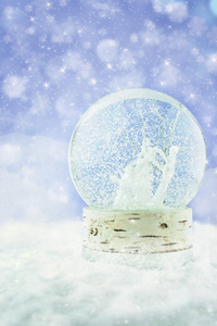 神奇的雪花玻璃球