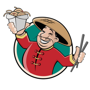 鸡肉, 切片土豆和花椰菜在这个美味的典型中国菜的白色碗里加香料, 这