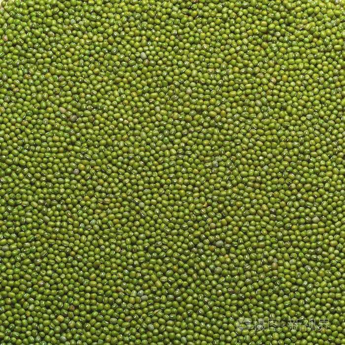 新鲜的绿色豌豆