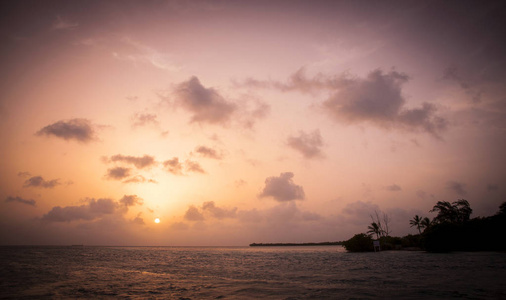 伯利兹 Caye Caulker 日落