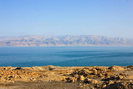 以色列死海的自然与景观