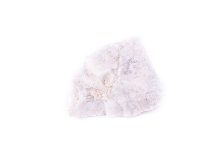 石宏矿物硅灰石在白色背景上图片