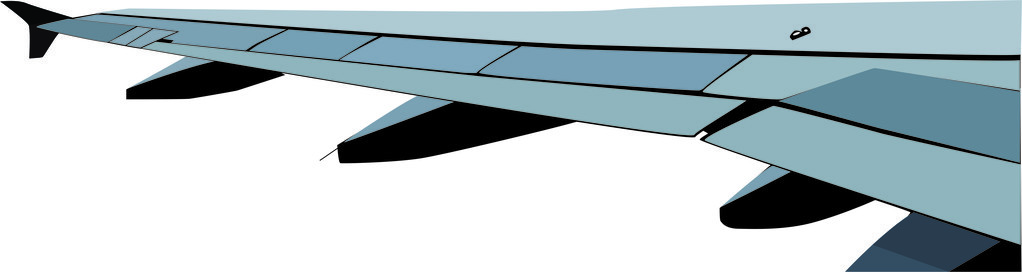 飞机翼的某些组件,飞机上期间飞高竞赛隆重举行飞机翼
