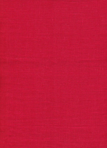 红色亚麻织物纹理