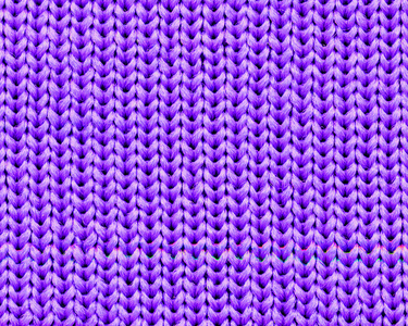 针织面料质地为背景的高详细的紫
