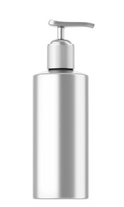 饮水机银塑料化妆品瓶