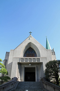 日本横滨山手线圣心大教堂图片
