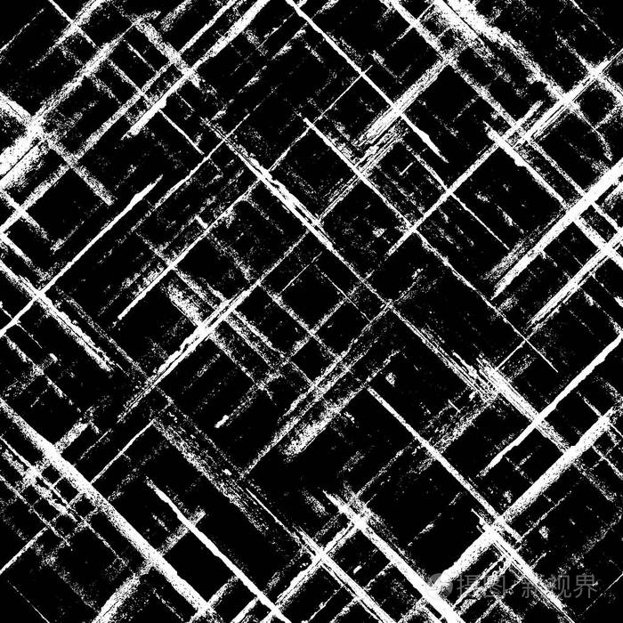 黑白相间无缝图案