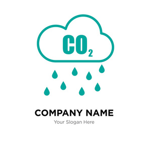 Co2 公司徽标设计模板