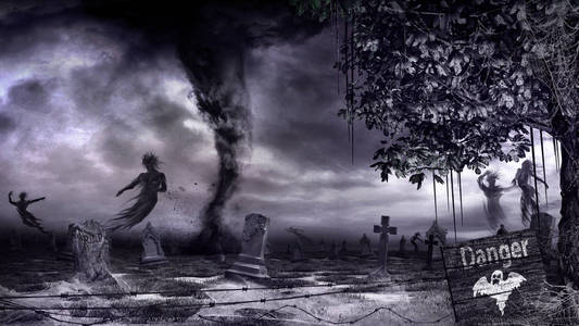 恐怖龙卷风图片