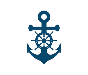 醇香的海军强航海海军巡航矢量标志设计照片