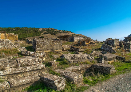 土耳其安塔利亚古城 Aspendos 的渡槽