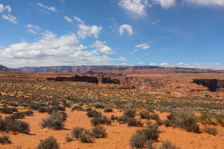 马蹄形弯日落图片