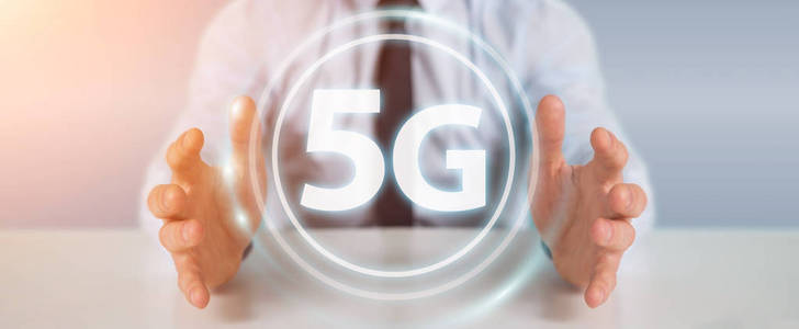 商家使用5g 网络接口3d 渲染