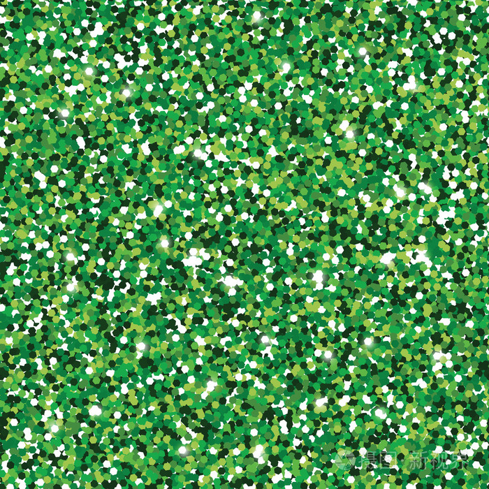 金葱绿色无缝纹理