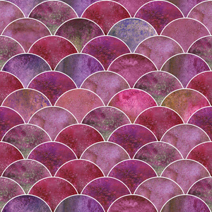 渐变鱼鳞图片