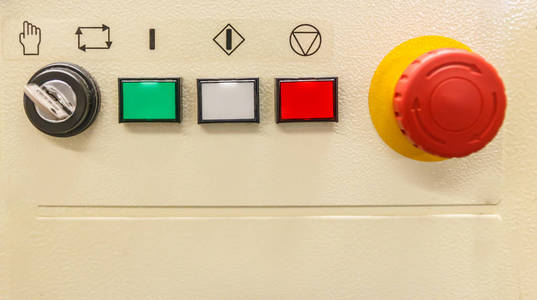 关闭电气控制柜状态警示灯