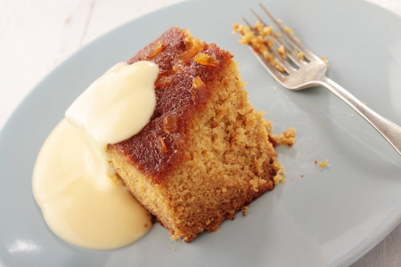 果酱甜点布丁照片