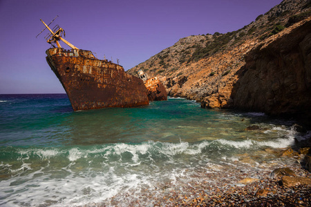 沉船, Amorgos, 基克拉迪, 希腊