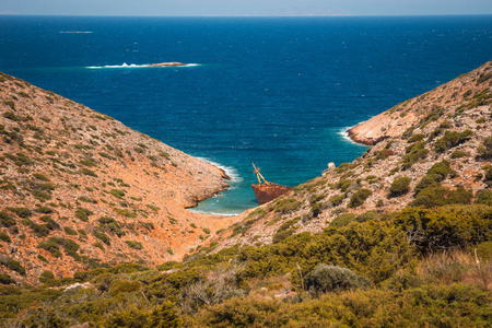 沉船, Amorgos, 基克拉迪, 希腊