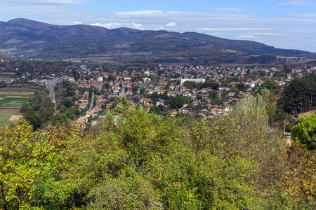 保加利亚 Pernik 地区 Zemen 镇全景图