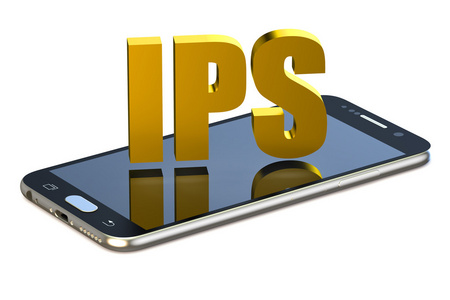 随着智能手机的 ips 概念