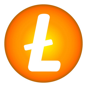 Litecoin 图标白色