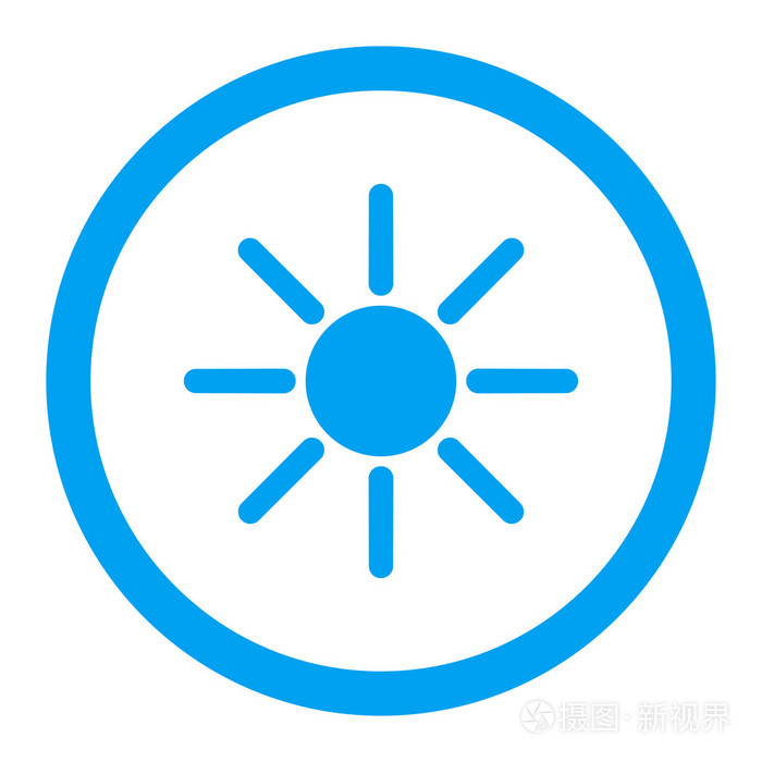 亮度圆形的矢量图标插画-正版商用图片0nl9s7-摄图新视界