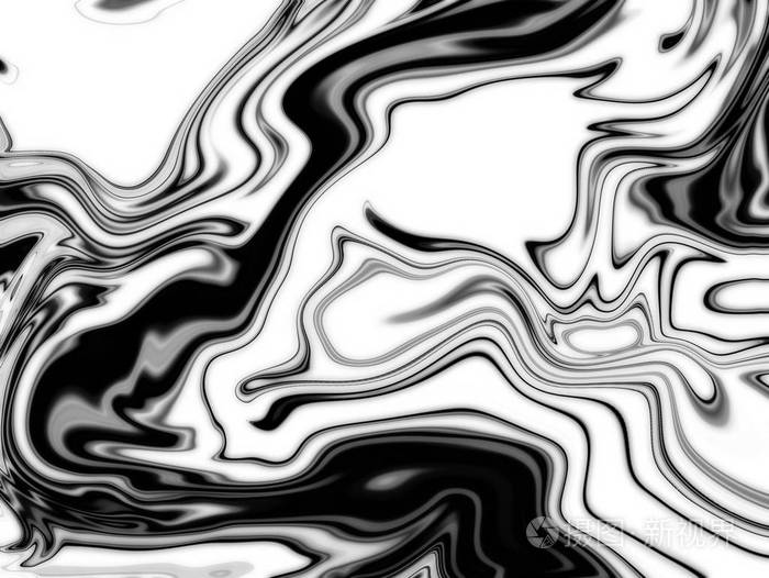 大理石纹理背景油墨图案抽象多彩可 u