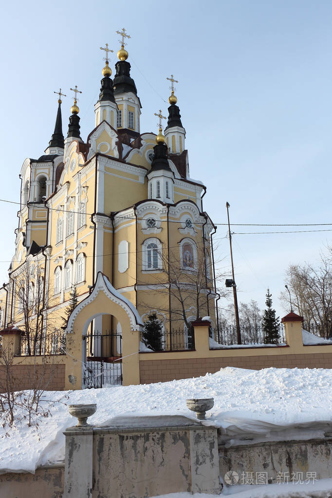 教会的复活,俄罗斯托木斯克市成立于 1622