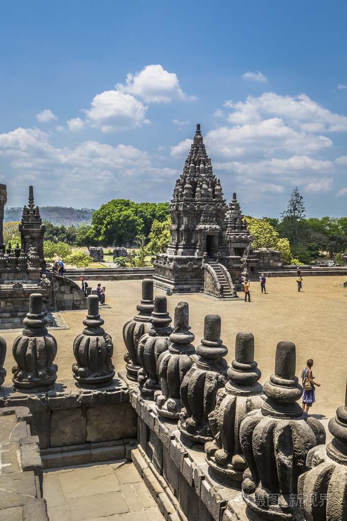 普兰巴南神庙印度尼西亚爪哇岛日惹附近