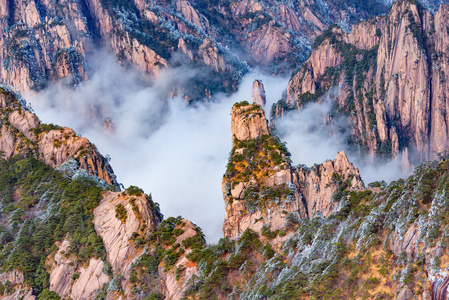 七彩峰黄山国家公园