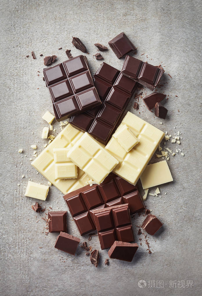 黑白牛奶巧克力片