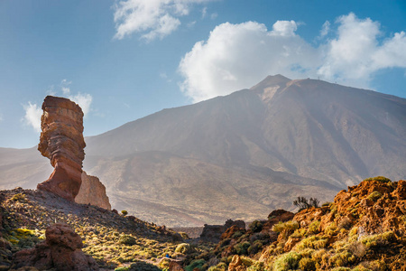 罗克斯德加西亚和埃尔泰德火山，特内里费岛，西班牙