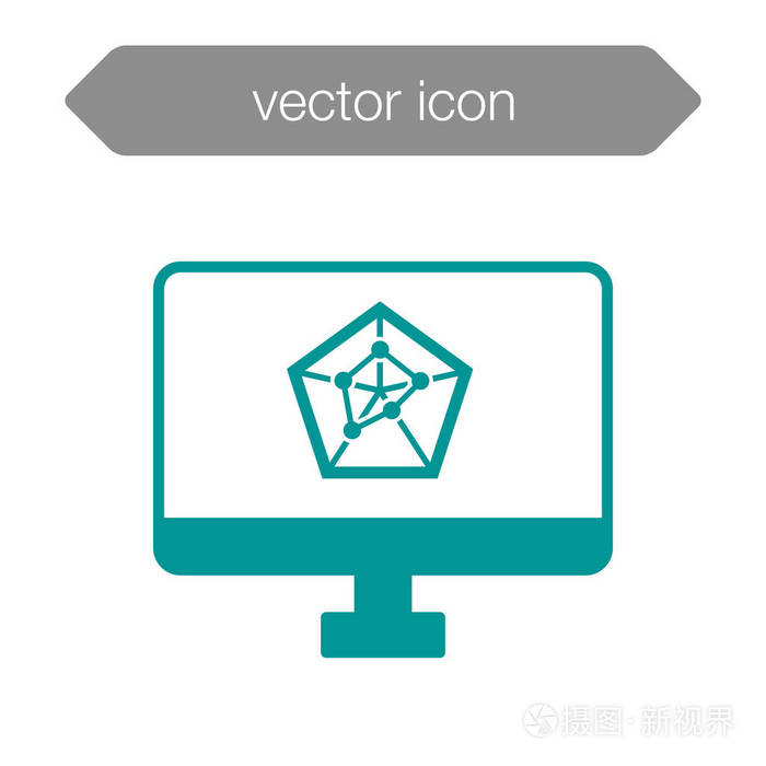 演示文稿板图标图表