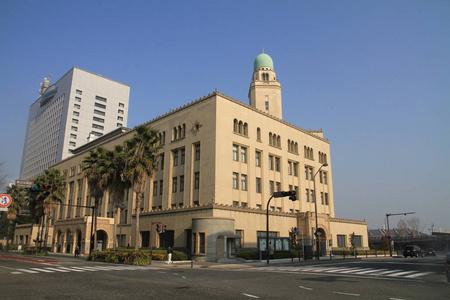 日本神奈川县横滨横滨海关大楼照片